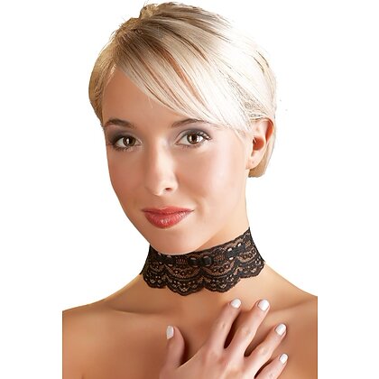 Lace Necklace Cottelli Collection Negru