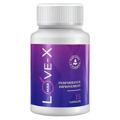 Pastile Love-X Max Pentru Erecție 15 capsule