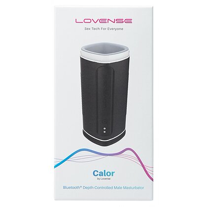 Lovense Calor Depth-Controlled Male Masturbator Alb