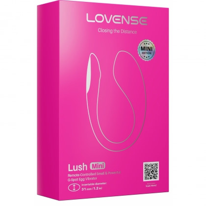 Lovense Lush Mini — Compact, Reîncărcabil, Discret Roz