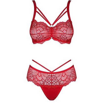Set Obsessive Loventy Rosu L-XL