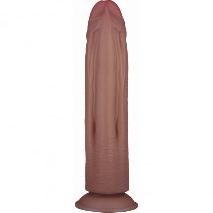 LoveToy Power 26,5 cm Vibrator Dual Density 10 Funcții
