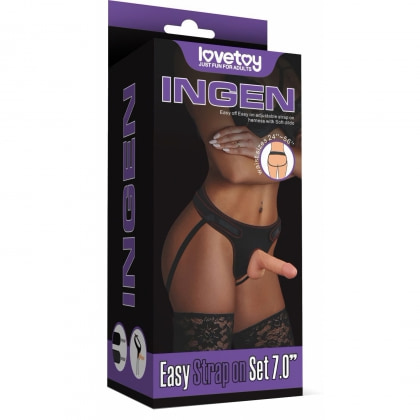 Lovetoy Soft Strap On Curea Reglabilă Fixare Stabilă