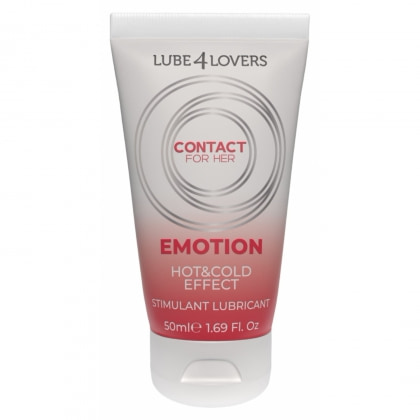 Lube4lovers Emotion Lubrifiant Apă 50 ml Efect Cald Rece