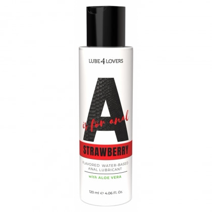 Lubrifiant Anal Căpșuni 120 ml Lube4lovers