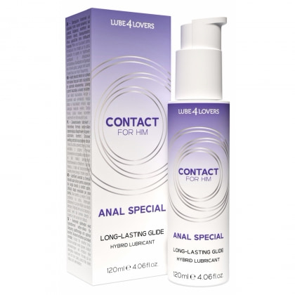 Lubrifiant Anal Hibrid 120 ml Alunecare Lungă