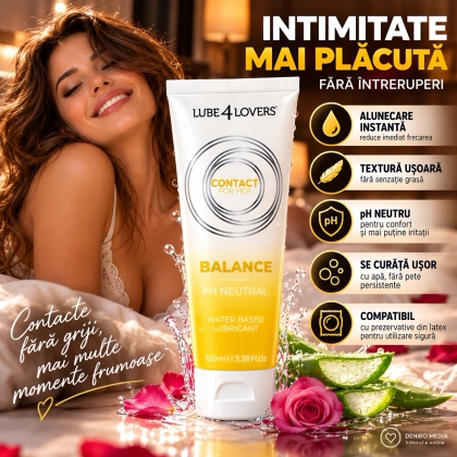 Lubrifiant Balance Intim Pe Bază De Apă 100 ml