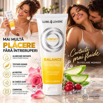 Lubrifiant Balance Intim Pe Bază De Apă 100 ml