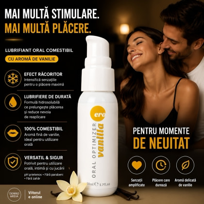 Lubrifiant Ero Pentru Oral Cu Vanilie 30ml