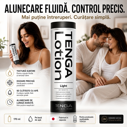 Lubrifiant Tenga Lotion Light pentru Masturbatoare 170 ml