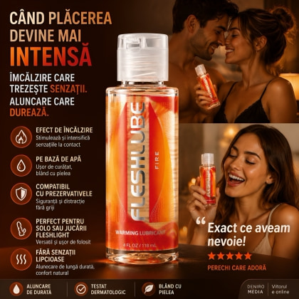 Lubrifiant FleshLube Fire EU 100 ml