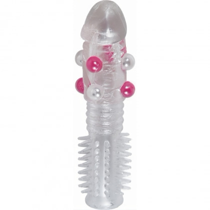 Manșon Elementul Surpriză din Silicon Elastic Transparent