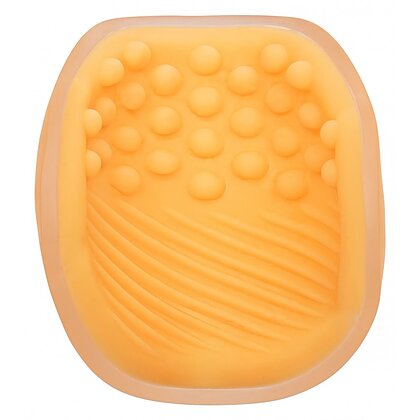 Masturbator Dual Grip Portocaliu