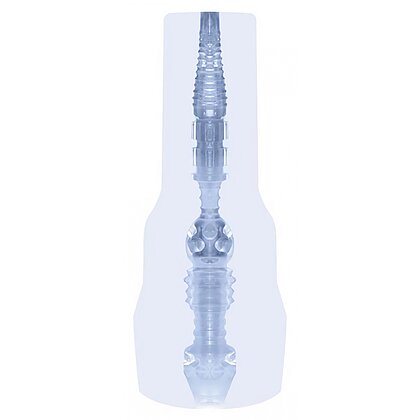 Masturbator Fleshlight Ice Anal cu Textură Crystal