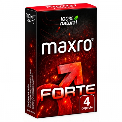 Pastile MaxRo Forte Pentru Potență și Erecție 4buc