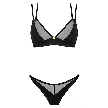 Set Obsessive Nesari 2 Piese Negru XS-S