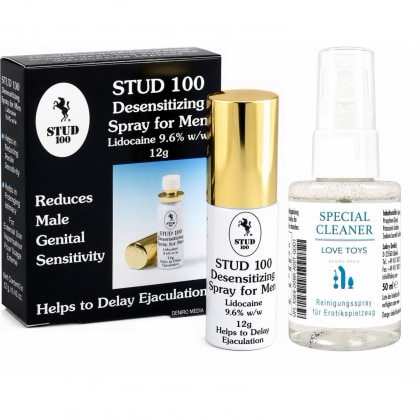 Pachet Spray Stud 100 Original Și Special Cleaner Love Toys 50ml
