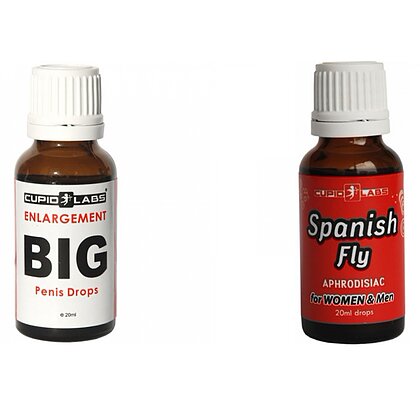 Pachet Picaturi Big Penis Drops 20ml + Picaturi Afrodisiace Spanish Fly 20ml