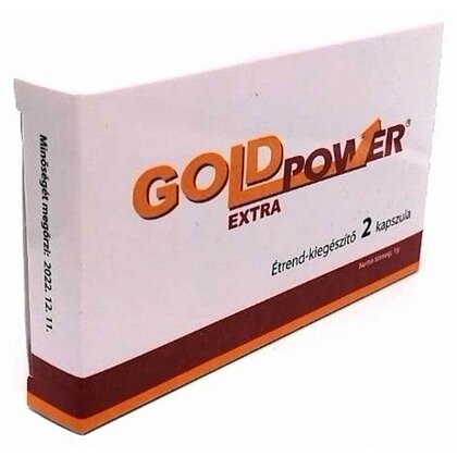 Pastile Erectie Gold Power Extra 2capsule