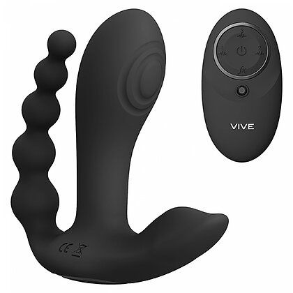 Vibrator Pulse Wave And Vibrating Dubla Actiune Negru