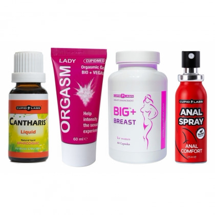 Kit Intensitate Și Plăcere Rapidă — Pachet Cupid Labs