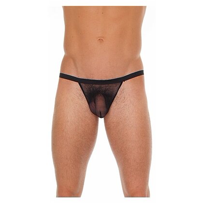 Chilot Amorable Ethan Transparent Negru S-L