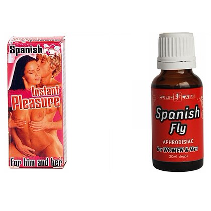 Pachet Picături Afrodisiace Spanish Fly 20ml + Afrodisiac Spanish Instant Pleasure 15ml