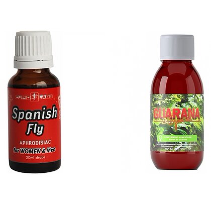 Pachet Picaturi Afrodisiace Spanish Fly 20ml + Afrodisiac Guarana ZN Special 100ml