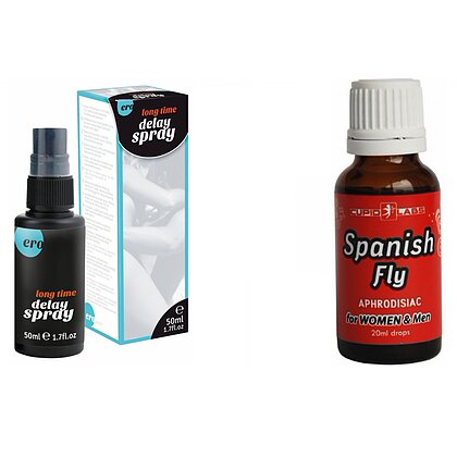Pachet Spray HOT Delay + Picaturi Spanish Fly