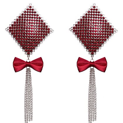 Nipple Jewellery Bow Roșu