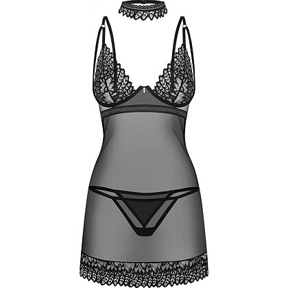Chemise Obsessive Donarella Negru M-L