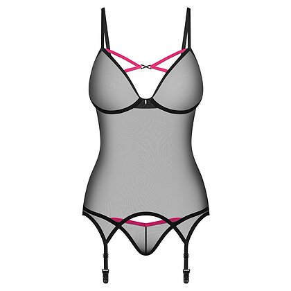 Corset Obsessive Novenes Negru XL-2XL