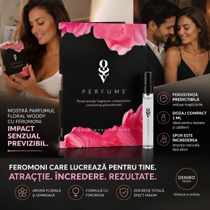 Obsessive Parfum 1 ml Floral Woody: Mandarină și Iasomie