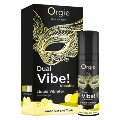 Orgie Dual Vibe Lemon Gin And Tonic Gel 15 ml