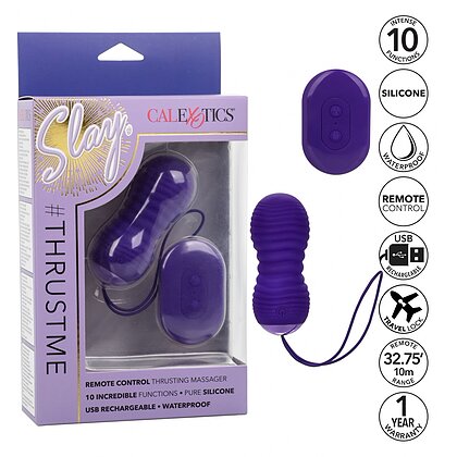 Ou Vibrator Cu Împingere Mov