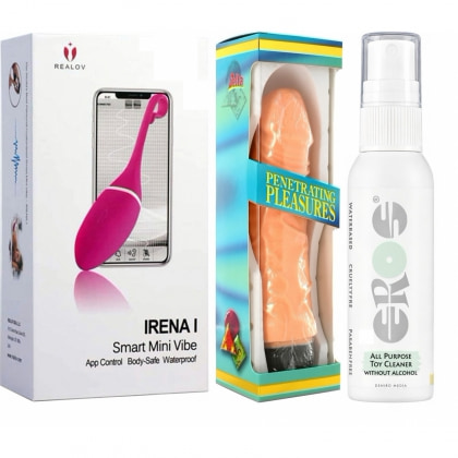 Pachet Plăcere Intensă: Ou Smart, Big Boss și Spray Igienă