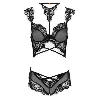 Set LivCo Palmenom Negru L-XL