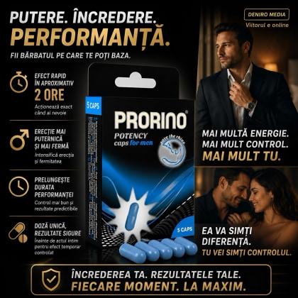 Pastile Potență Prorino 5capsule