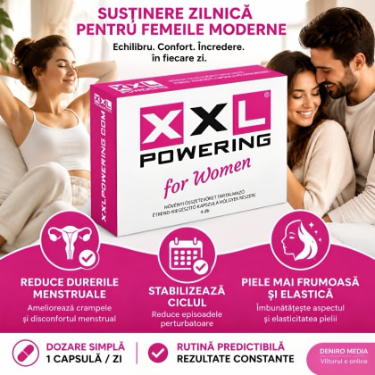 Pastile Stimulare Femei XXL Powering 4buc