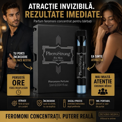 PheroStrong Concentrate — Parfum Feromoni Pentru Bărbați 1ml