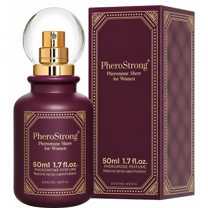 PheroStrong Show — Parfum Femei 50 ml, Floral-lemnos