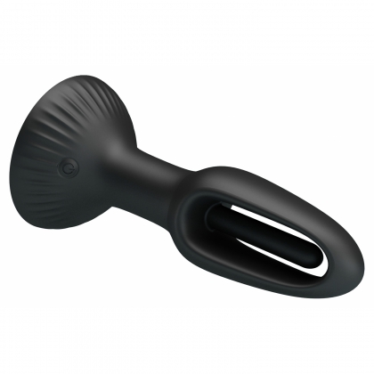 Pretty Love Hubert Vibrator Anal cu 7 Moduri Wiggling Negru