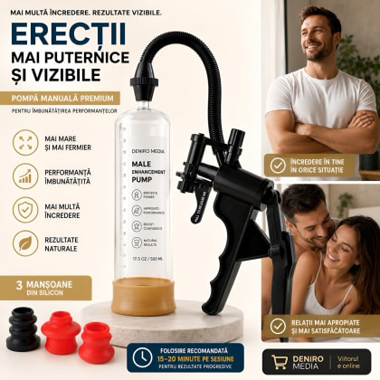 Pompă Penis The Perfect Pump Transparent