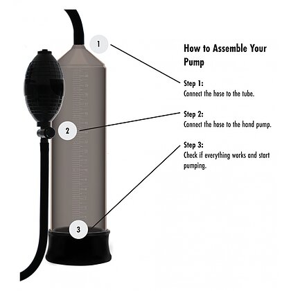 Pompă Vacuum Hidden Desire — Starter Discret Negru