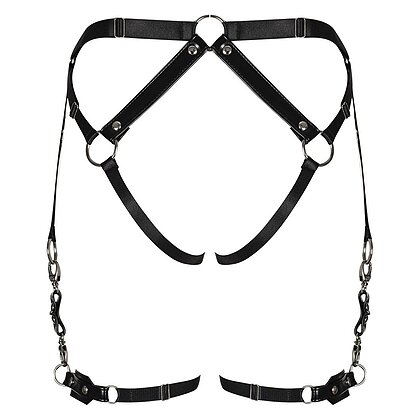 Portjartier Obsessive A762 Negru XL-2XL