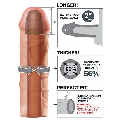 Prelungitor Pentru Penis FX Mega +5cm