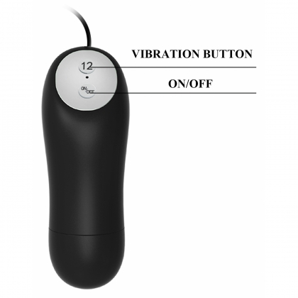Pretty Love Anal Stimulation Plug Negru