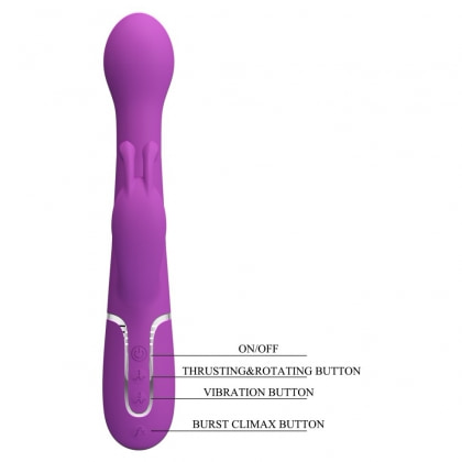Pretty Love Dejon Rabbit Mov – 7 Viteze 2 Motoare