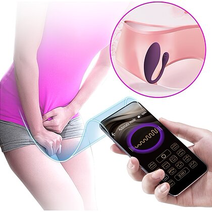 Pretty Love Dora Vibrator Cuplu 12 Moduri Mov