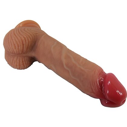 Pretty Love Lisle 20.6cm Dildo Din Silicon cu Bază Ventuză